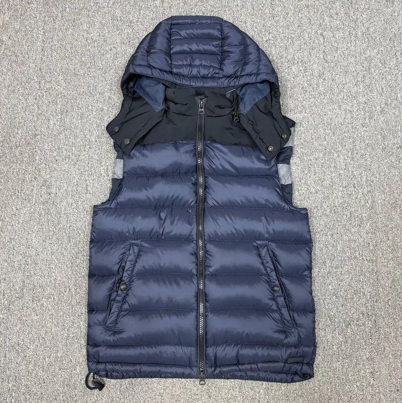 Burberry Burberry Men's Blue Down Vest Size US M / EU 48-50 / 2 - 1 Thumbnail