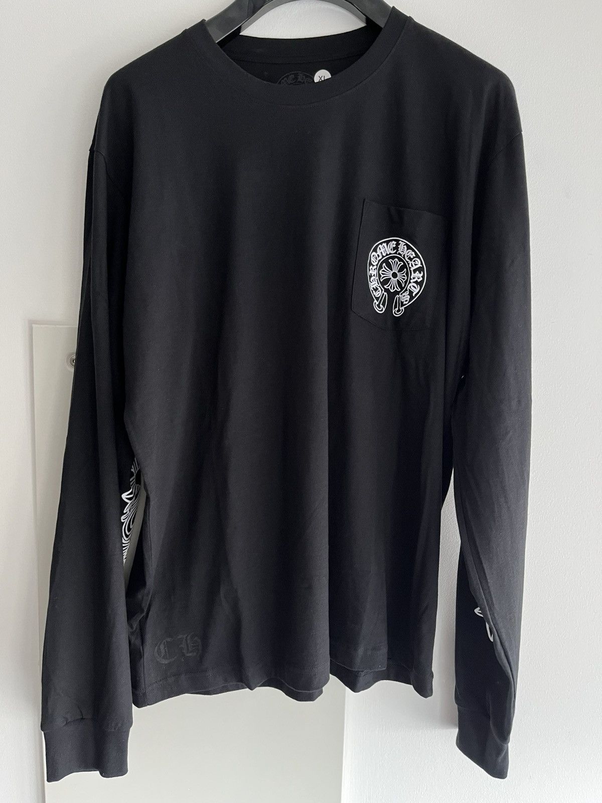 Chrome Hearts Brand NEW Chrome Hearts Miami Logo Shirt Long Sleeve Size US XL / EU 56 / 4 - 12 Thumbnail