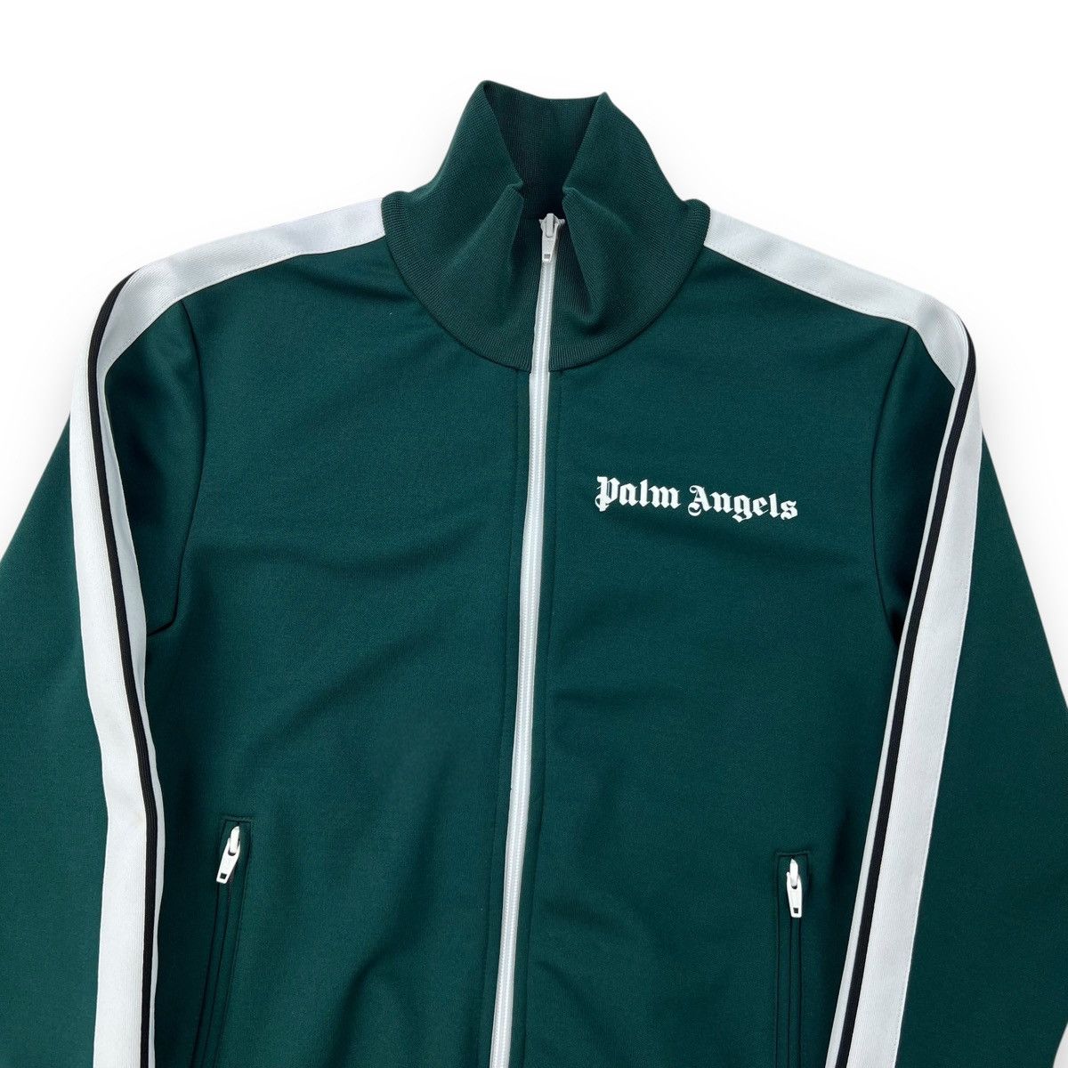 Palm Angels Palm Angels Pine Green Track Jacket Size US XS / EU 42 / 0 - 1 Thumbnail