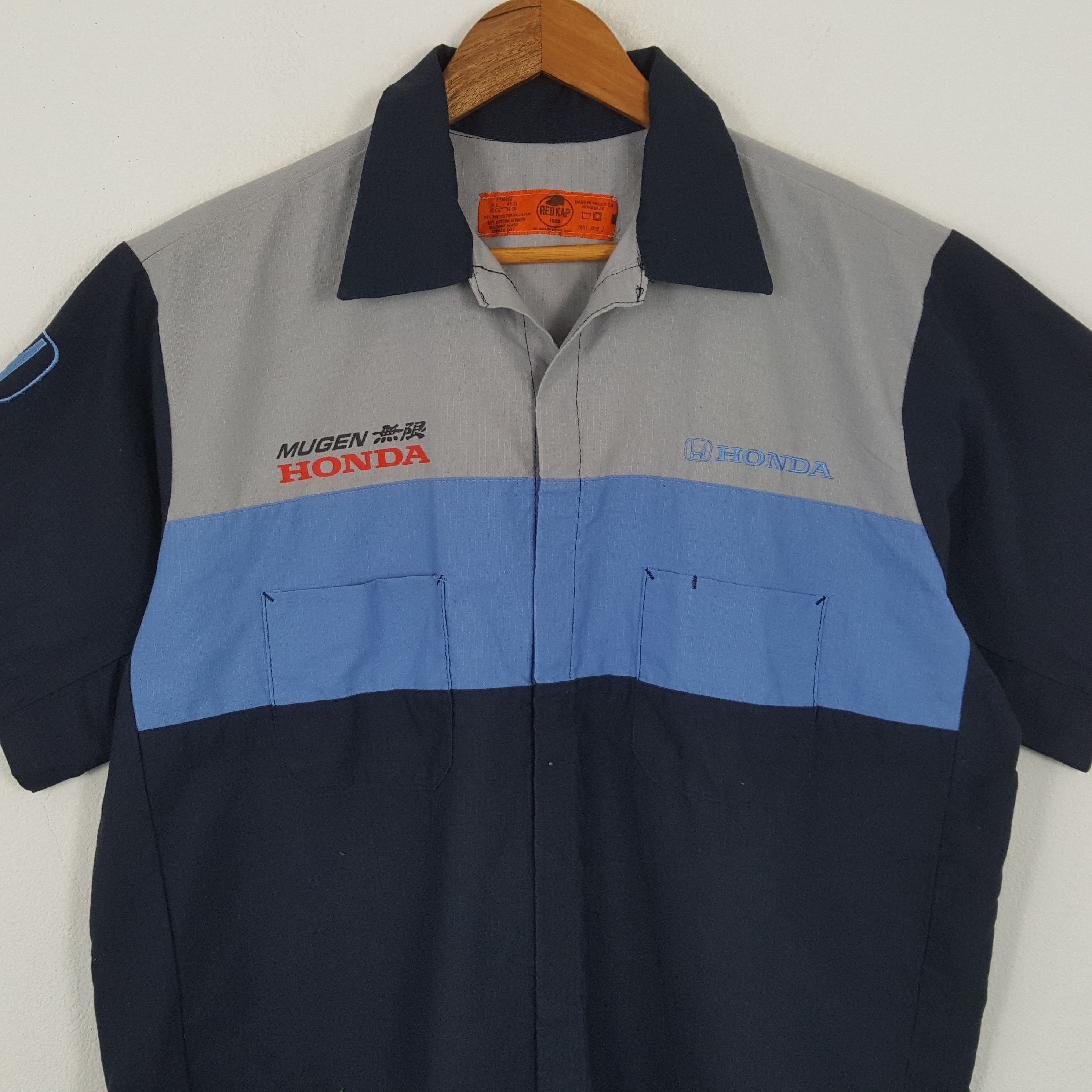Honda × Vintage Vintage MUGEN HONDA Racing Team Custom Staff Shirts Size US XL / EU 56 / 4 - 4 Thumbnail