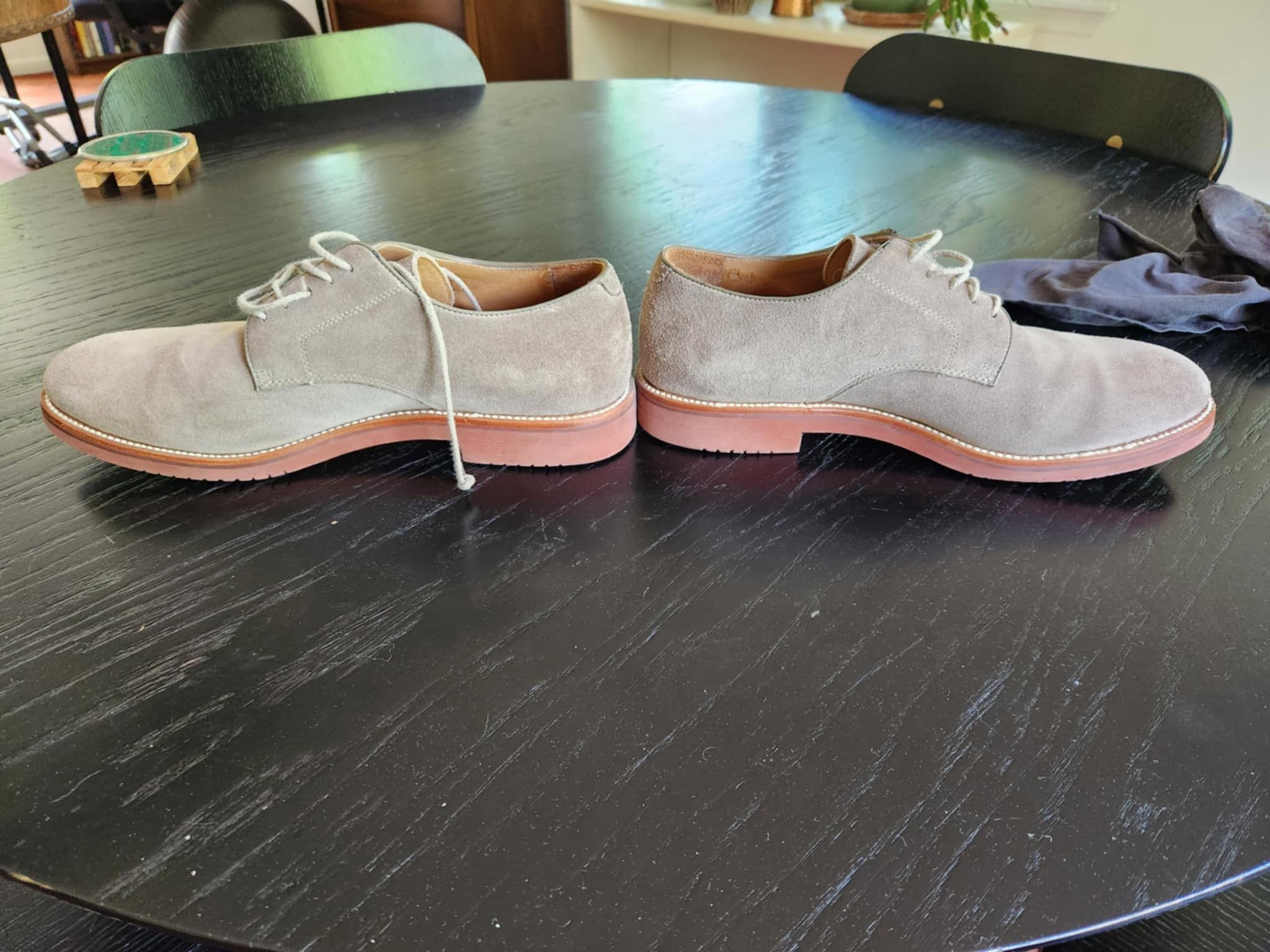 J.Crew Kenton Suede Derbies Size US 11 / EU 44 - 4 Thumbnail