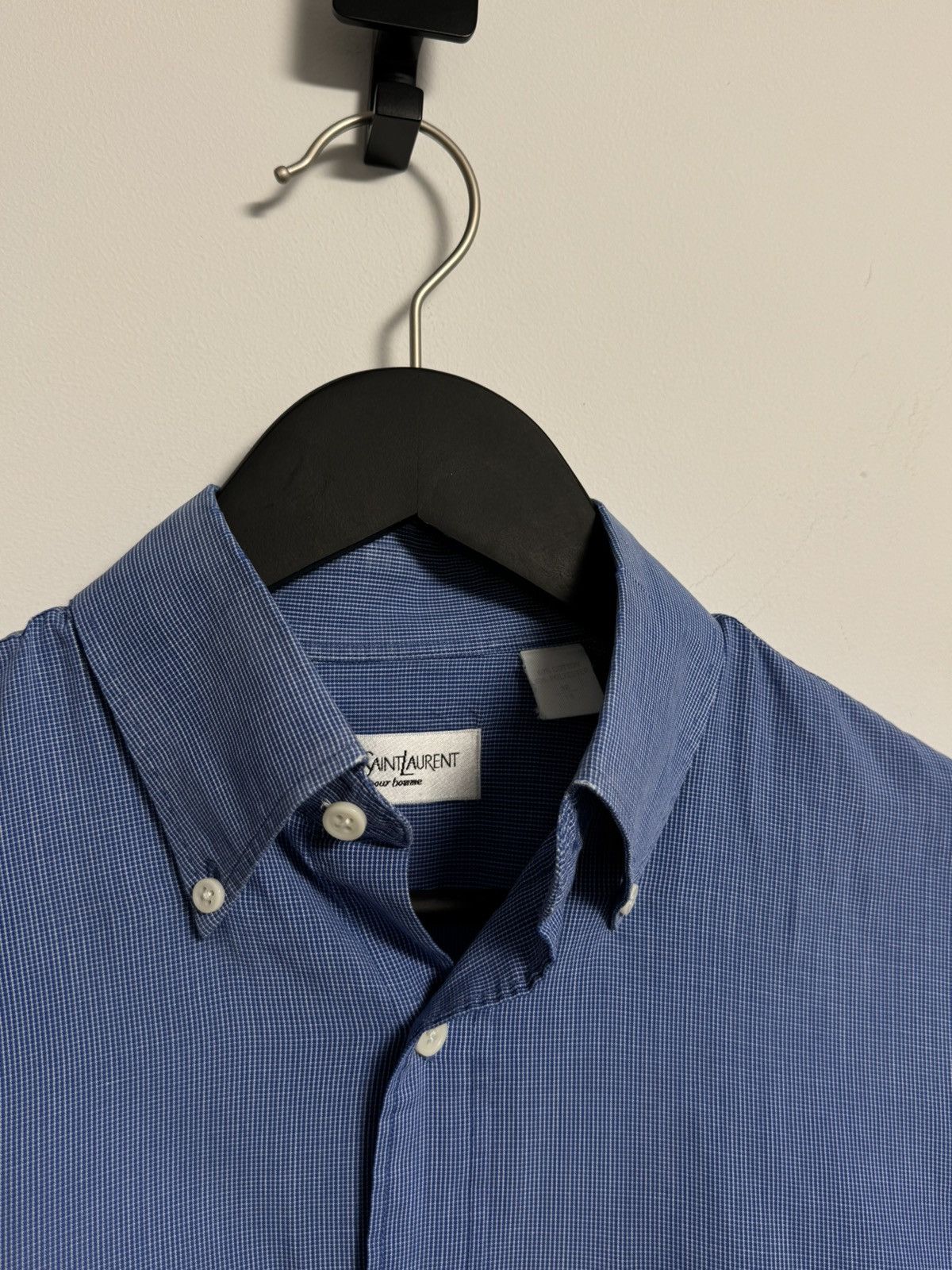Yves Saint Laurent Yves Saint Laurent Button Up T-Shirt Luxury Size US M / EU 48-50 / 2 - 6 Thumbnail