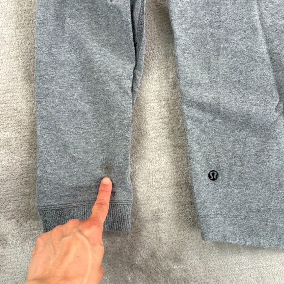 Lululemon Lululemon Hoodie Men Small Grey Athletic Running Gym Pockets Full Zip Size US S / EU 44-46 / 1 - 5 Thumbnail
