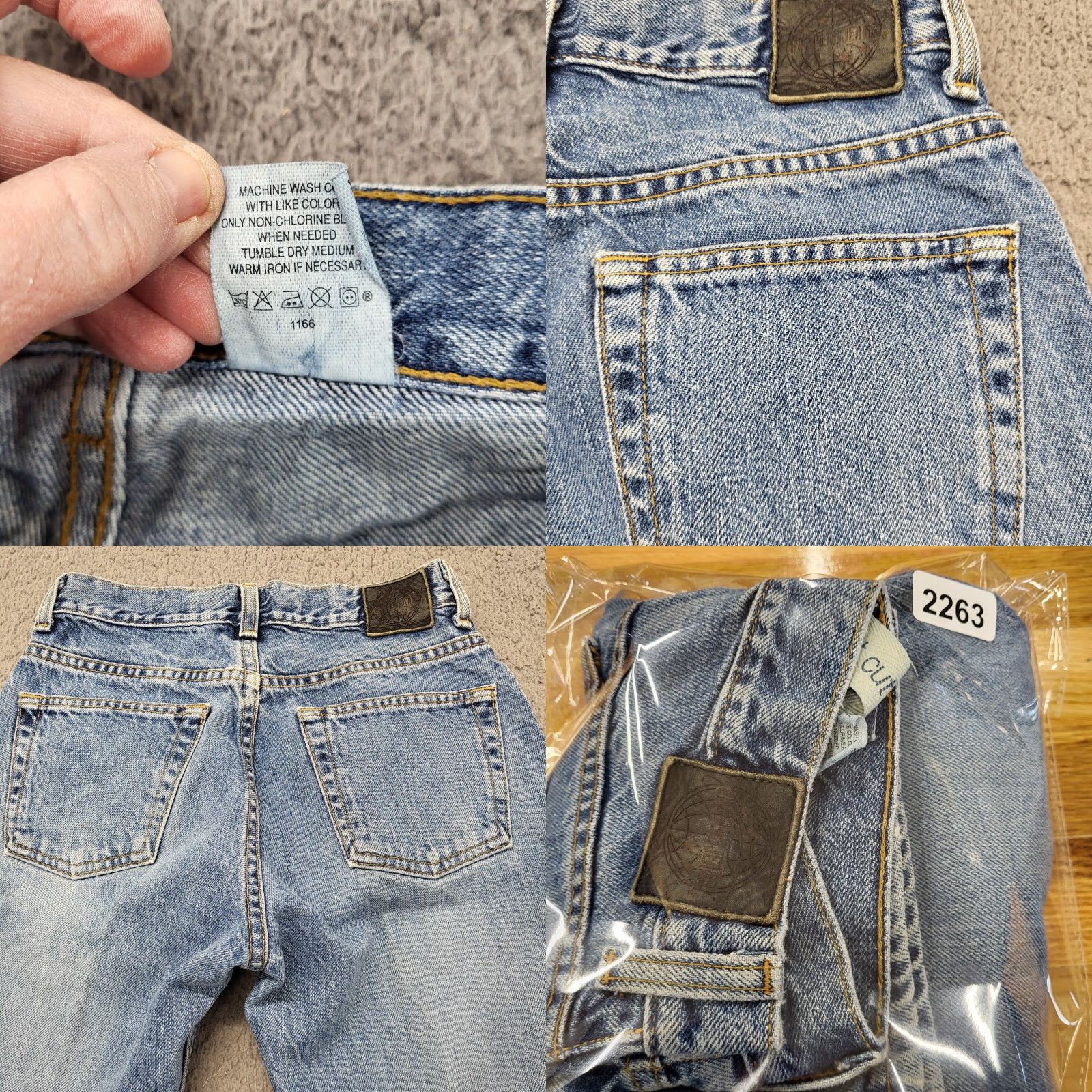 Gap GAP Jeans Women's Size 1 Regular Button Fly Boot Cut Blue Denim 5-Pocket USA 90s Style Boots Cut Regular Girls? Size 25" / US 0 / IT 36 - 9 Thumbnail