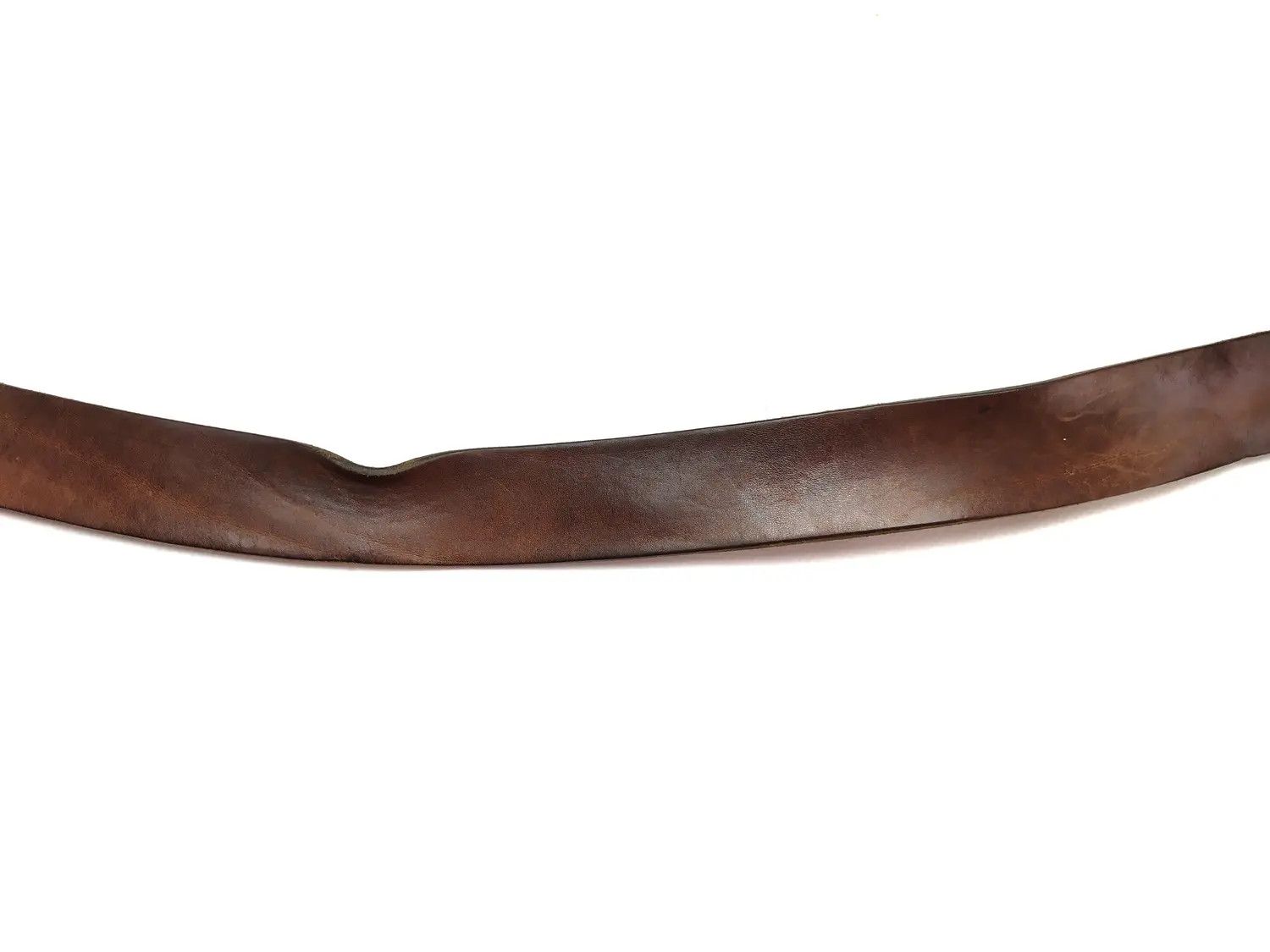 Genuine Leather × Levi's × Levi's Vintage Clothing Vintage Levi's Leather Belt Crafted Brown Size ONE SIZE - 5 Thumbnail