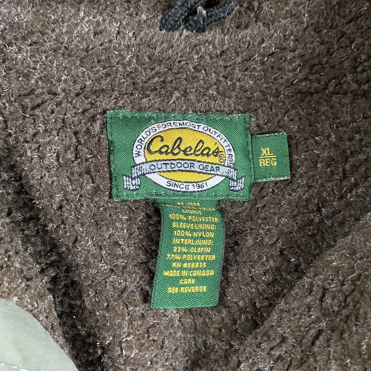 Cabelas × Vintage Vintage Cabelas Bomber jacket Size US XL / EU 56 / 4 - 4 Thumbnail