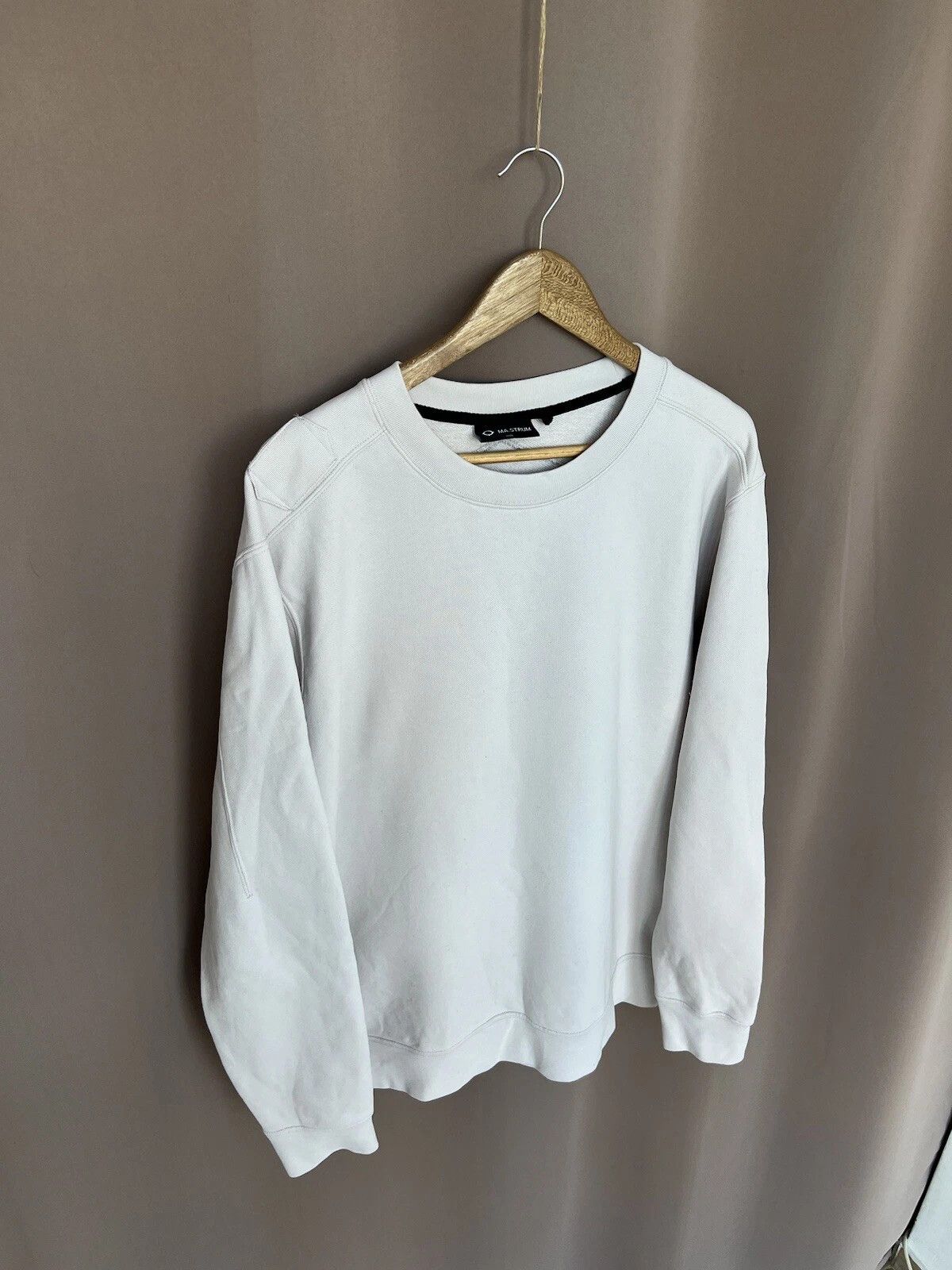 MA.STRUM Ma Strum White Sweatshirt Mens Size XXL Cotton Sweater Size US XXL / EU 58 / 5 - 5 Thumbnail