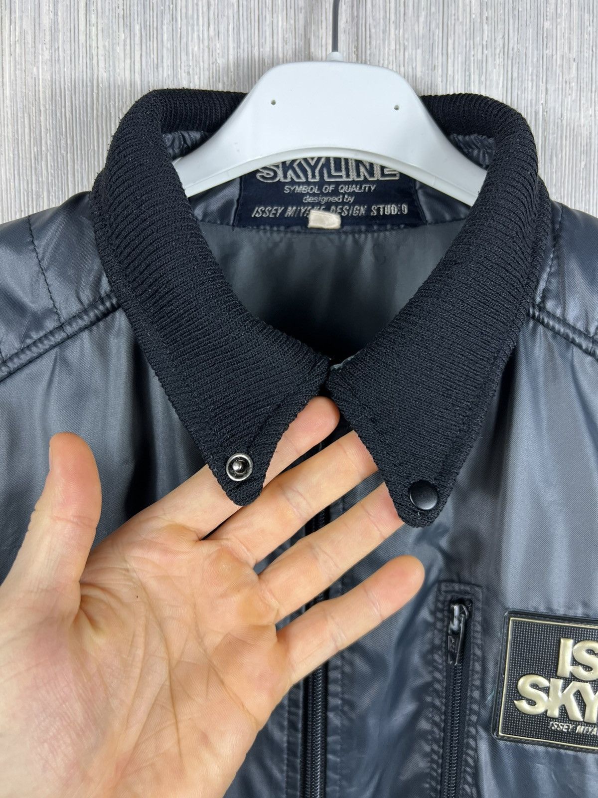 Issey Miyake Archive 80s Issey Miyake design studio skyline nylon jacket Size US L / EU 52-54 / 3 - 14 Thumbnail