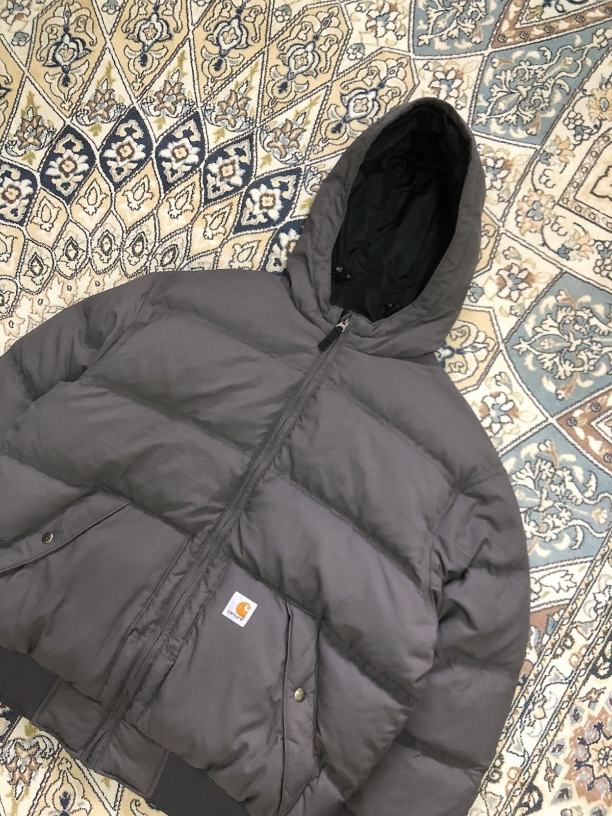 Carhartt Rare❗️Carhartt Puffer Winter Jacket Wt Hoodie Size US M / EU 48-50 / 2 - 19 Thumbnail