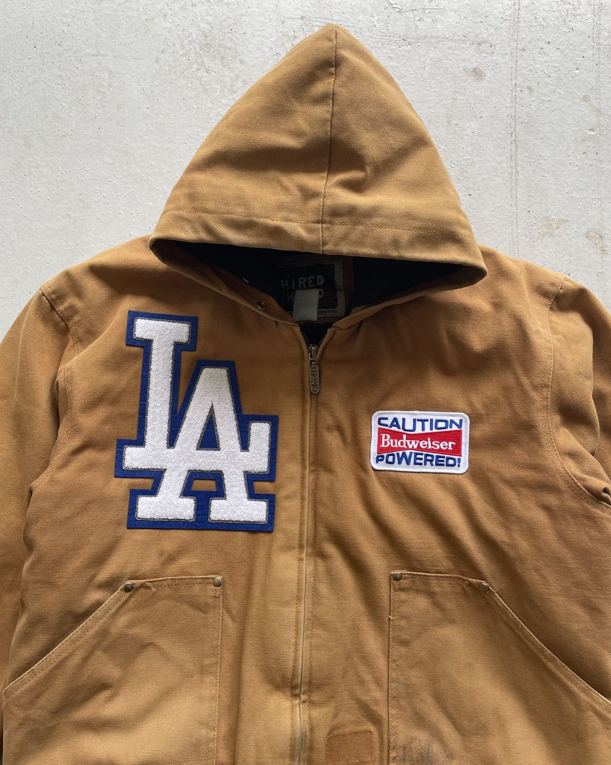 Carhartt × Vintage Crazy Rare Vintage Boxy Patchwork Carhartt Style Work Jacket Size US L / EU 52-54 / 3 - 2 Thumbnail