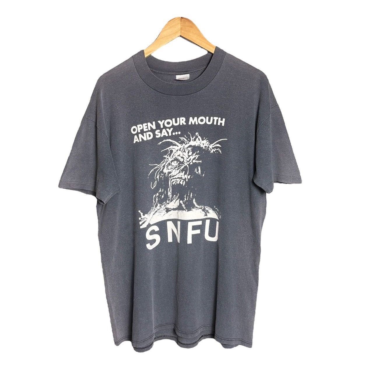 Band Tees Vintage 80s SNFU Hardcore Punk Band Tee Size US L / EU 52-54 / 3 - 1 Thumbnail
