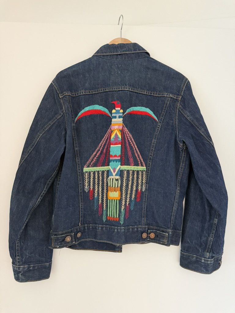 Levi's Vintage Clothing Vintage Embroidered Denim Jacket Size M / US 6-8 / IT 42-44 - 1 Thumbnail