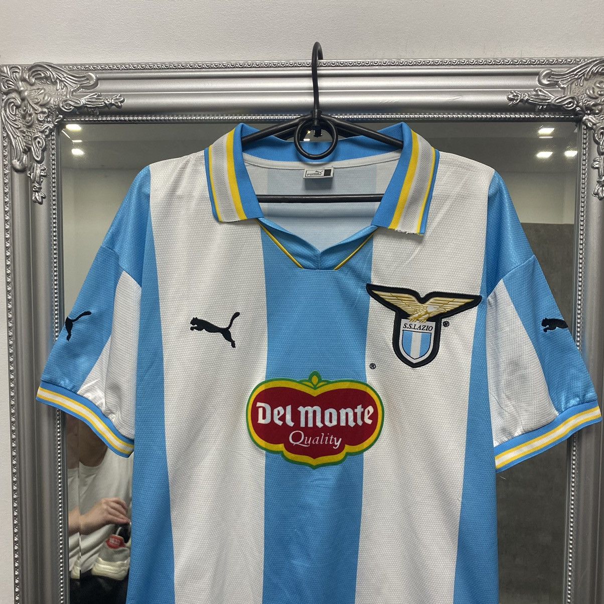 Puma Vintage puma shirt foolboll jersey Size US L / EU 52-54 / 3 - 2 Thumbnail