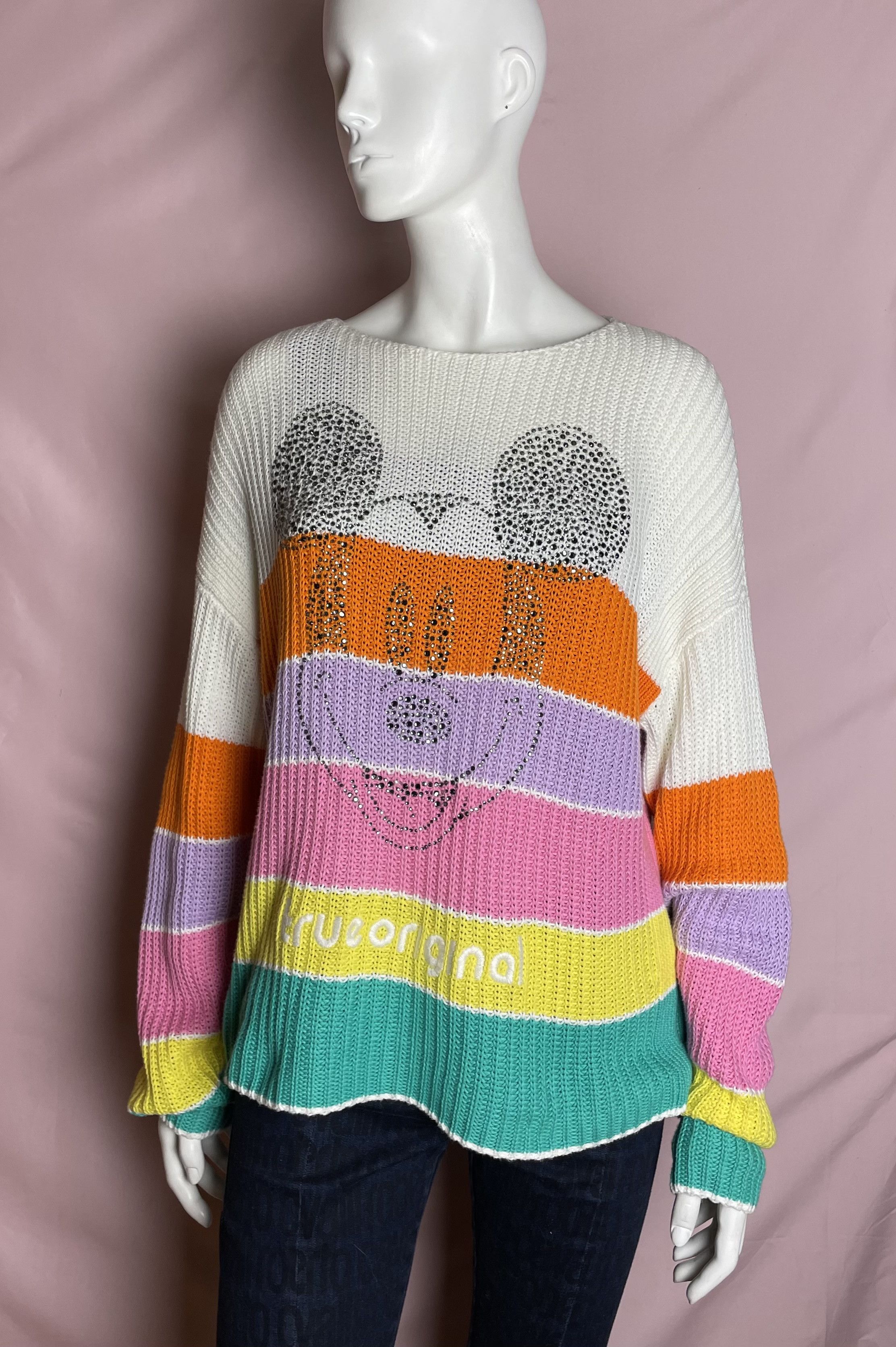 Disney Princess Goes Hollywood x Disney Mickey Sweater Cotton Size L / US 10 / IT 46 - 1 Thumbnail