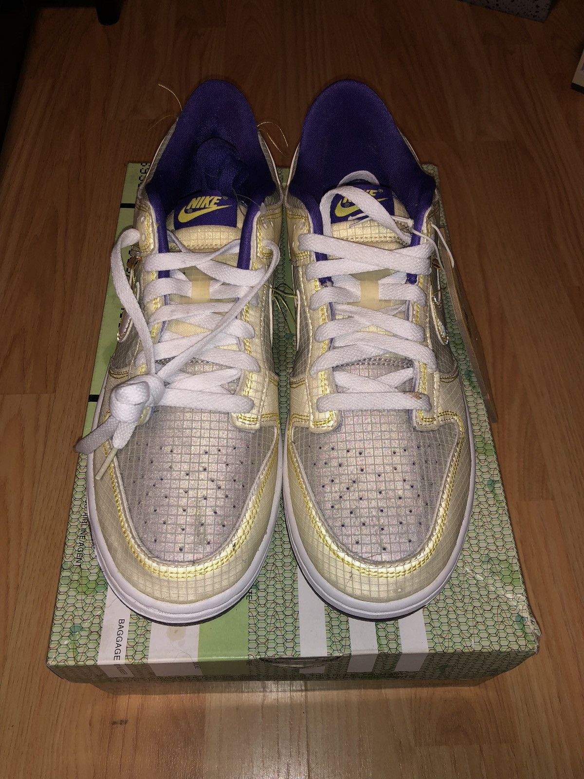 Nike Nike Dunk Low Union Passport Pack Court Purple - Size 9.5 Size US 9.5 / EU 42-43 - 1 Thumbnail