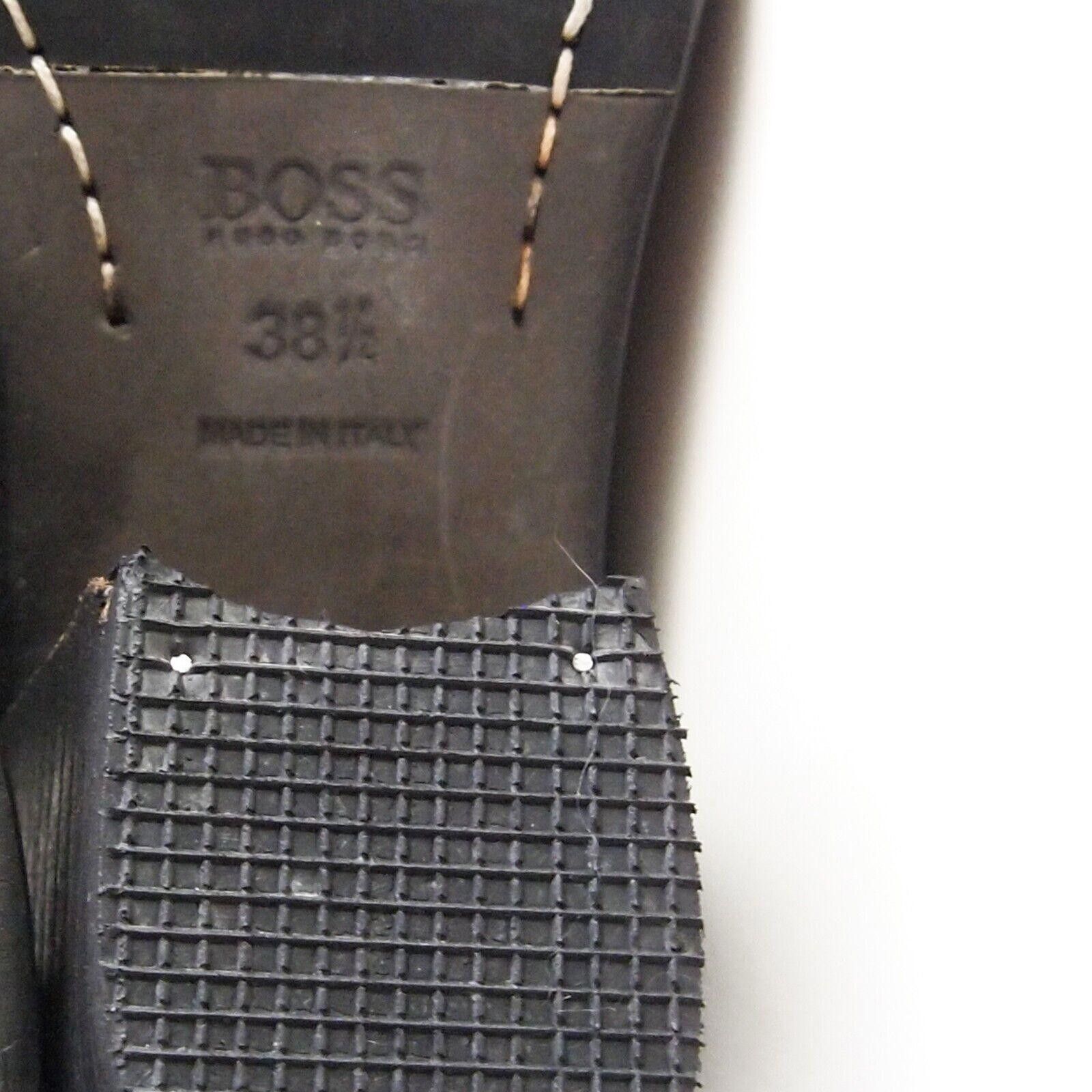 Hugo Boss Hugo Boss Ankle Boots Black Leather Womens US 8.5 EU 38.5 Size US 8.5 / IT 38.5 - 7 Thumbnail