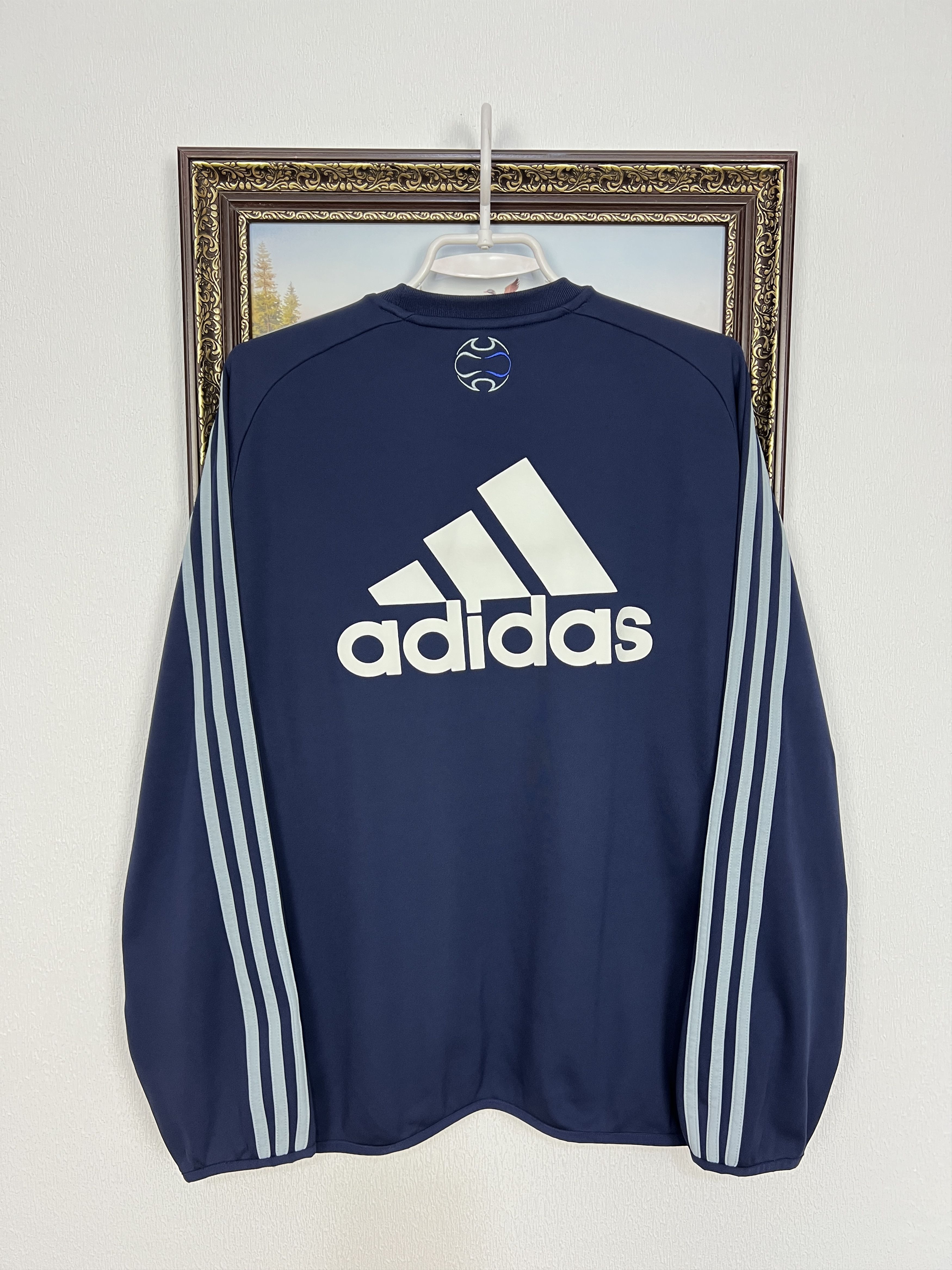 Adidas Vintage Adidas Chelsea Football Sweatshirt Soccer Size US L / EU 52-54 / 3 - 15 Thumbnail