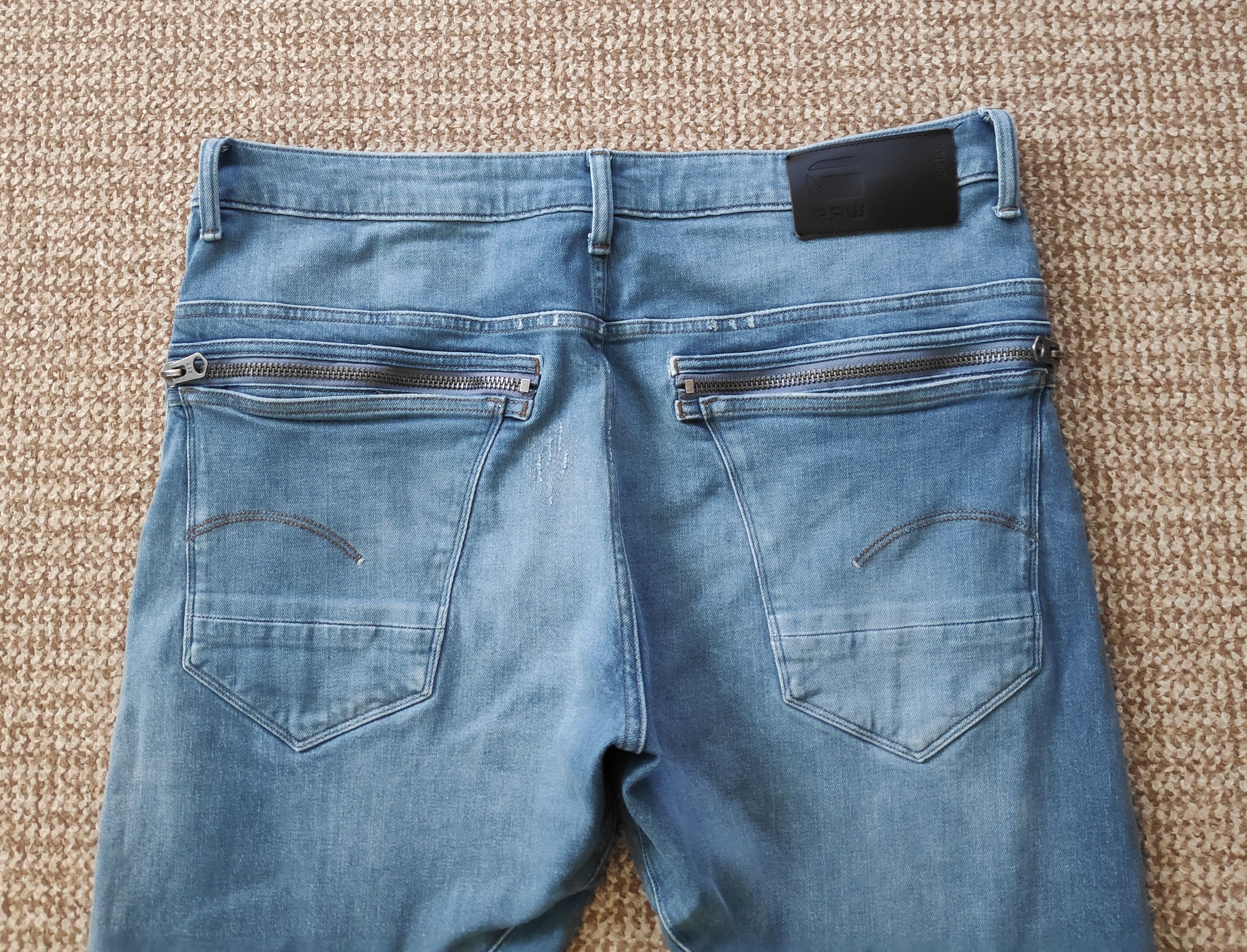 G-Star G-Star Raw Tobog 3D Relaxed Tapered Denim Jeans Size US 36 / EU 52 - 3 Thumbnail