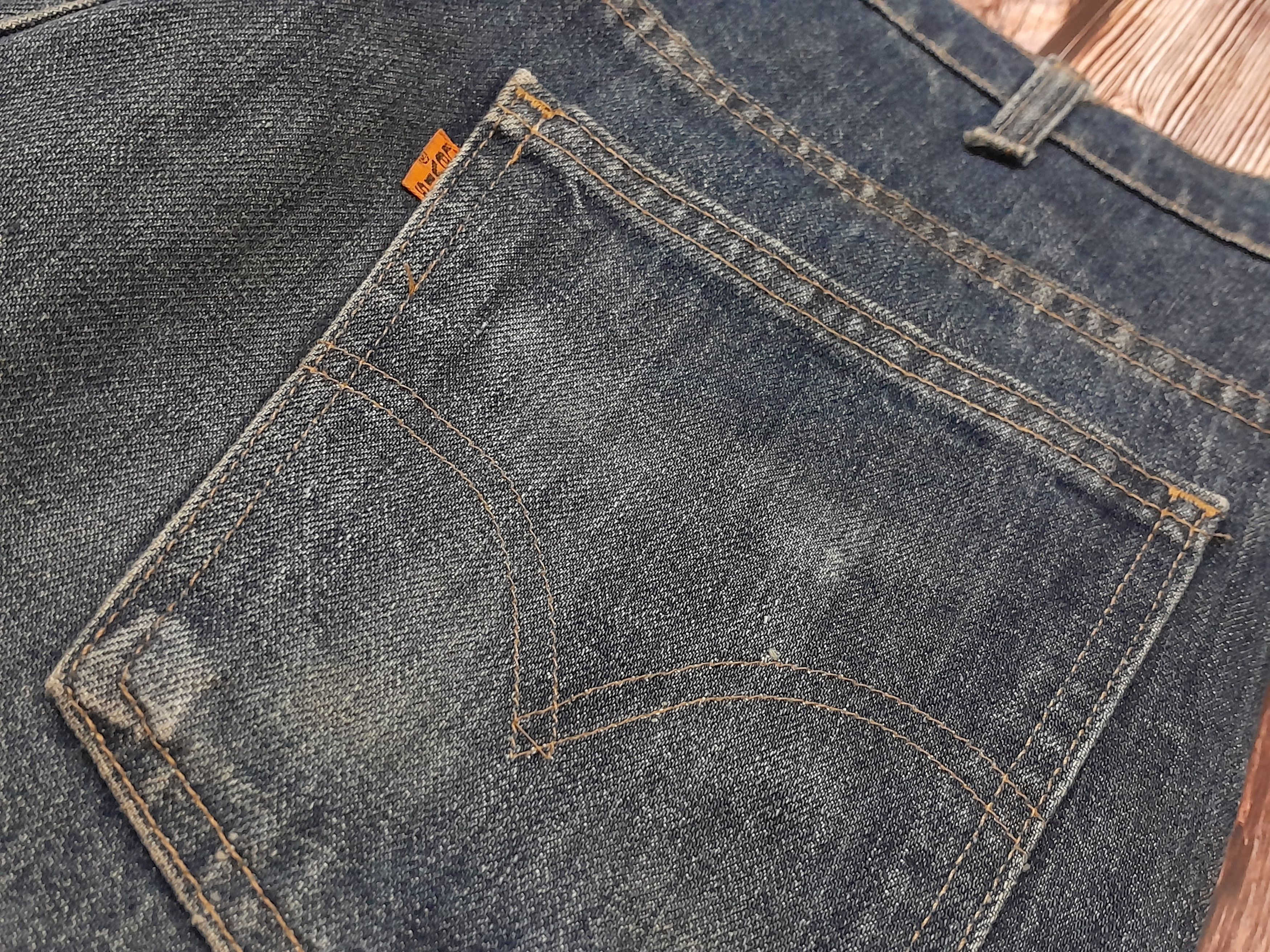 Levi's Levis 646 Bell Bottom Flare TALON Jeans Orange Tab Size US 33 - 19 Thumbnail