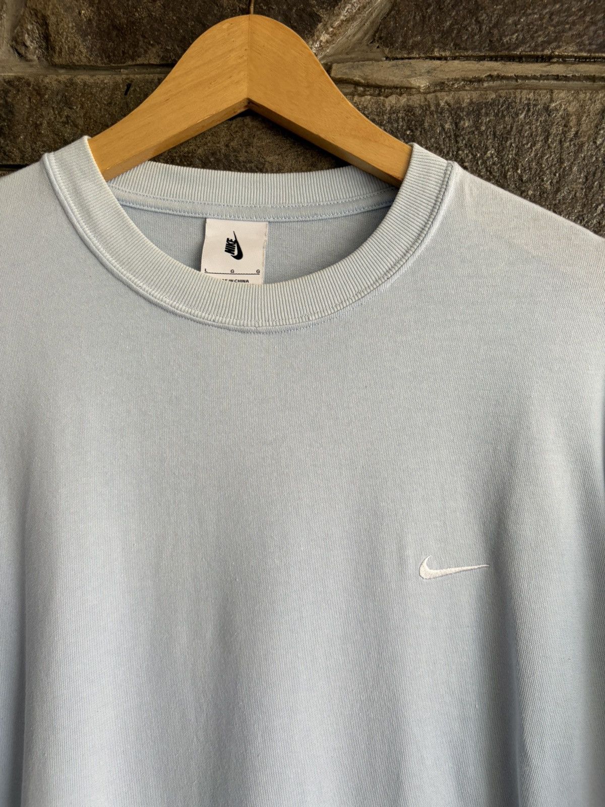 Nike Nike Lab NRG Solo Swoosh Celestine Blue Tee Size US L / EU 52-54 / 3 - 2 Thumbnail