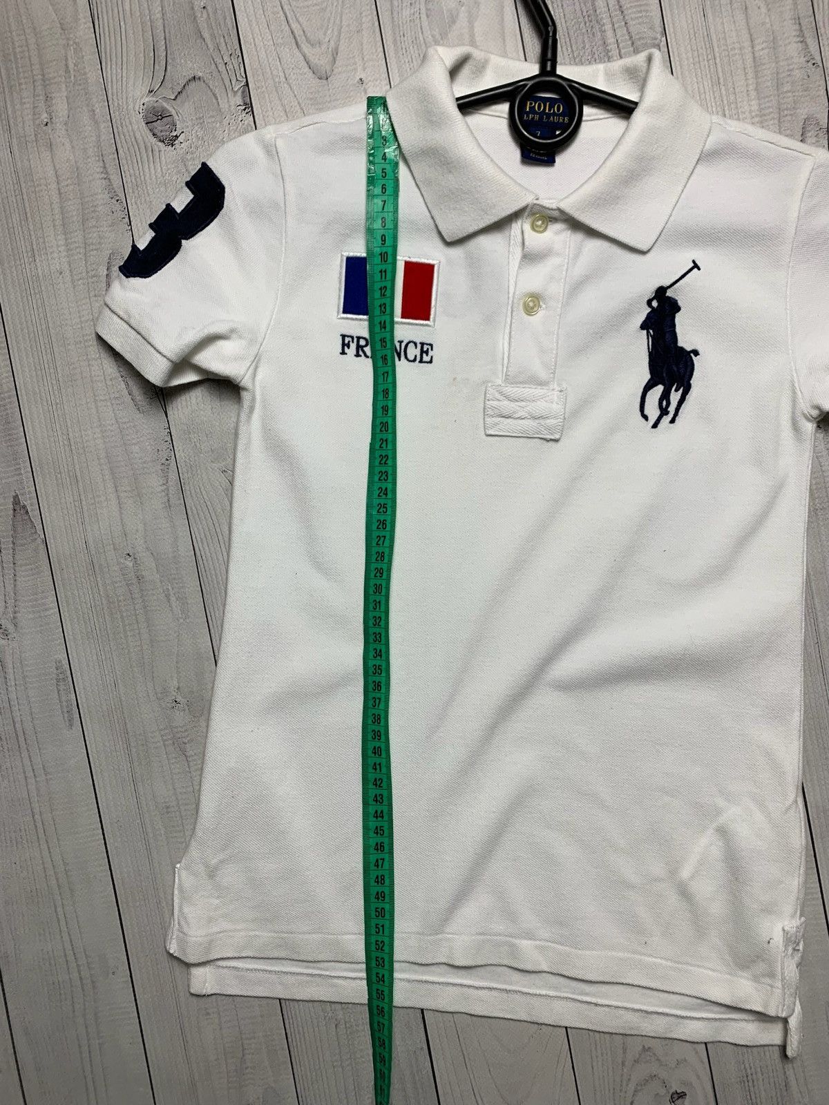 Polo Ralph Lauren × Vintage Vintage polo Ralph Lauren France rare size Kids big logo Size US XXS / EU 40 - 6 Thumbnail