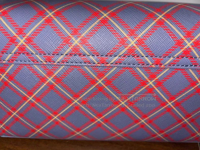 Vivienne Westwood Vivienne Westwood size os Powder blue plaid faux leather ha Size ONE SIZE - 8 Thumbnail