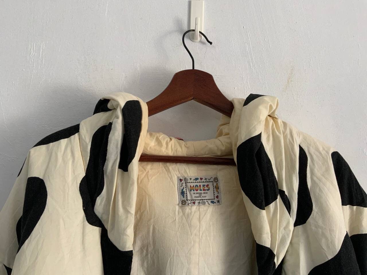 Vintage Moles Original Wear Peaceful Sleep Hoodie Size US L / EU 52-54 / 3 - 3 Thumbnail