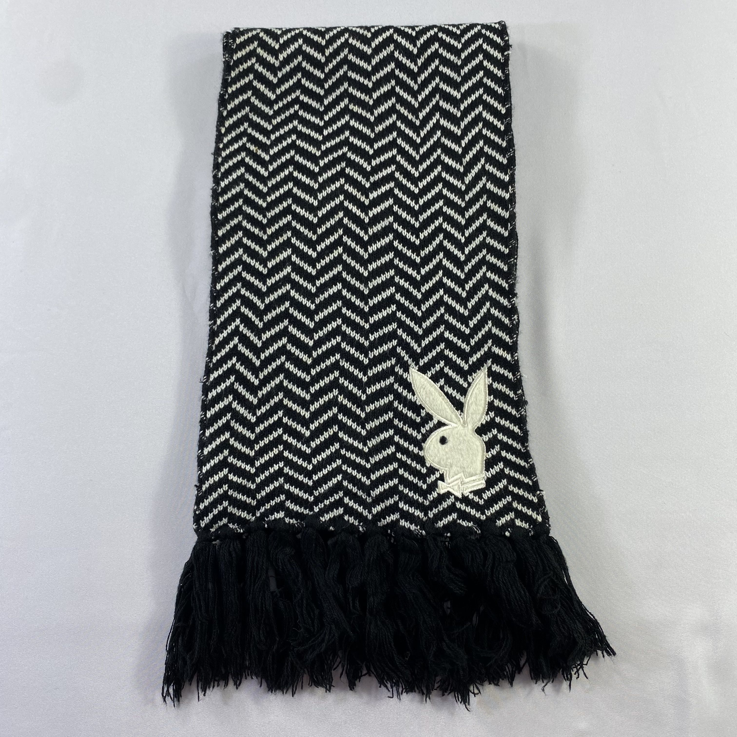Playboy Playboy Big Logo Scarf Neck Wrap Wool Muffler Size ONE SIZE - 2 Thumbnail