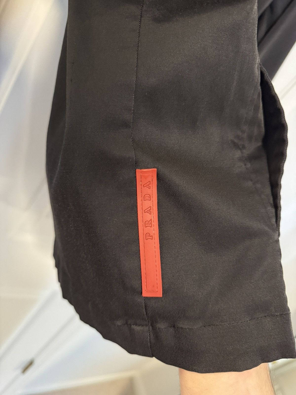 Prada Prada Nylon Zip Up Jacket Red Tab Size US L / EU 52-54 / 3 - 3 Thumbnail