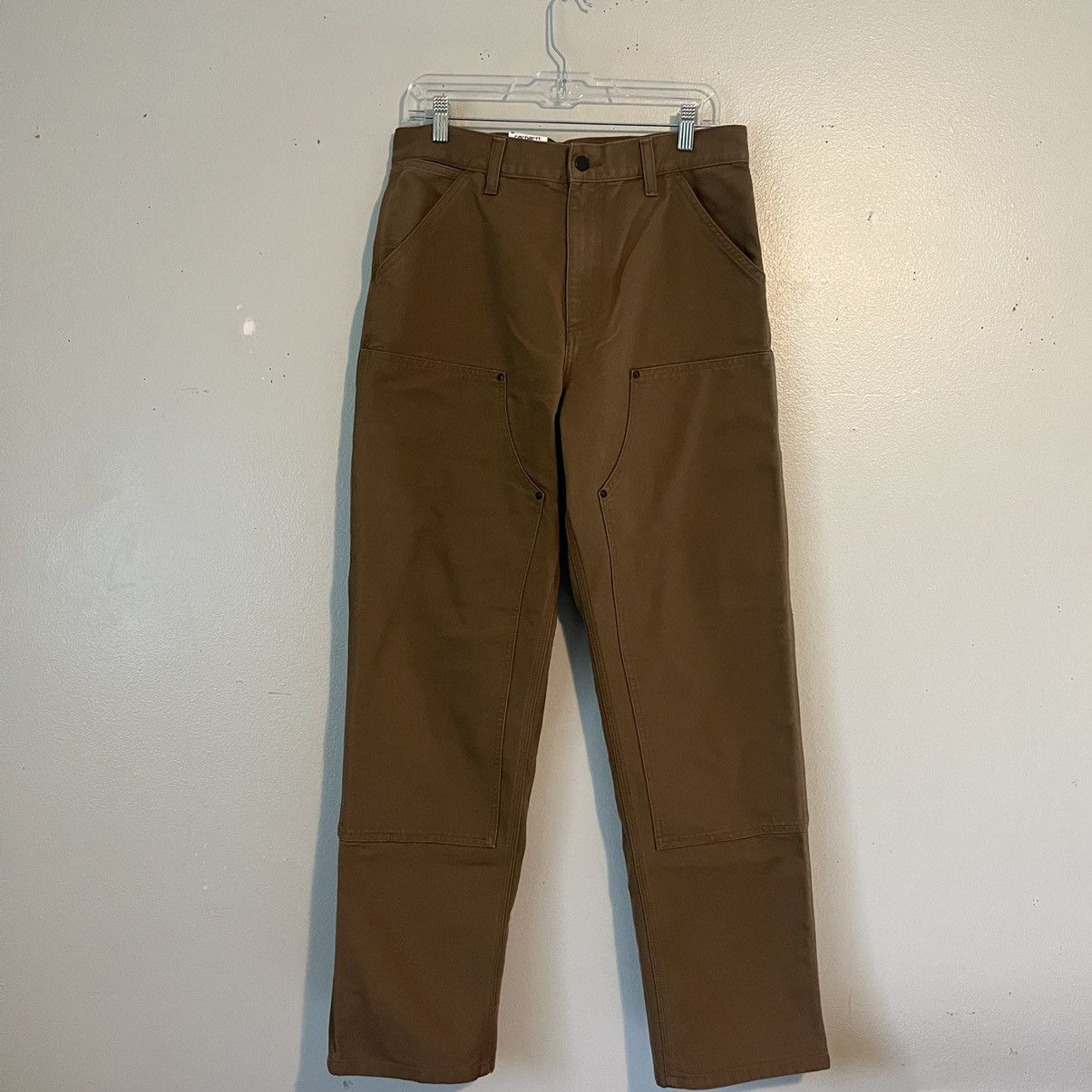 Palace x Carhartt WIP Double Knee Pant Hamilton Brown