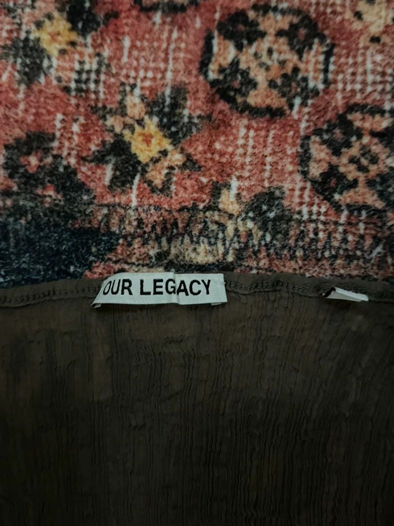 Our Legacy Our Legacy size44 Mulberry silk cotton linen vest Size US S / EU 44-46 / 1 - 2 Thumbnail