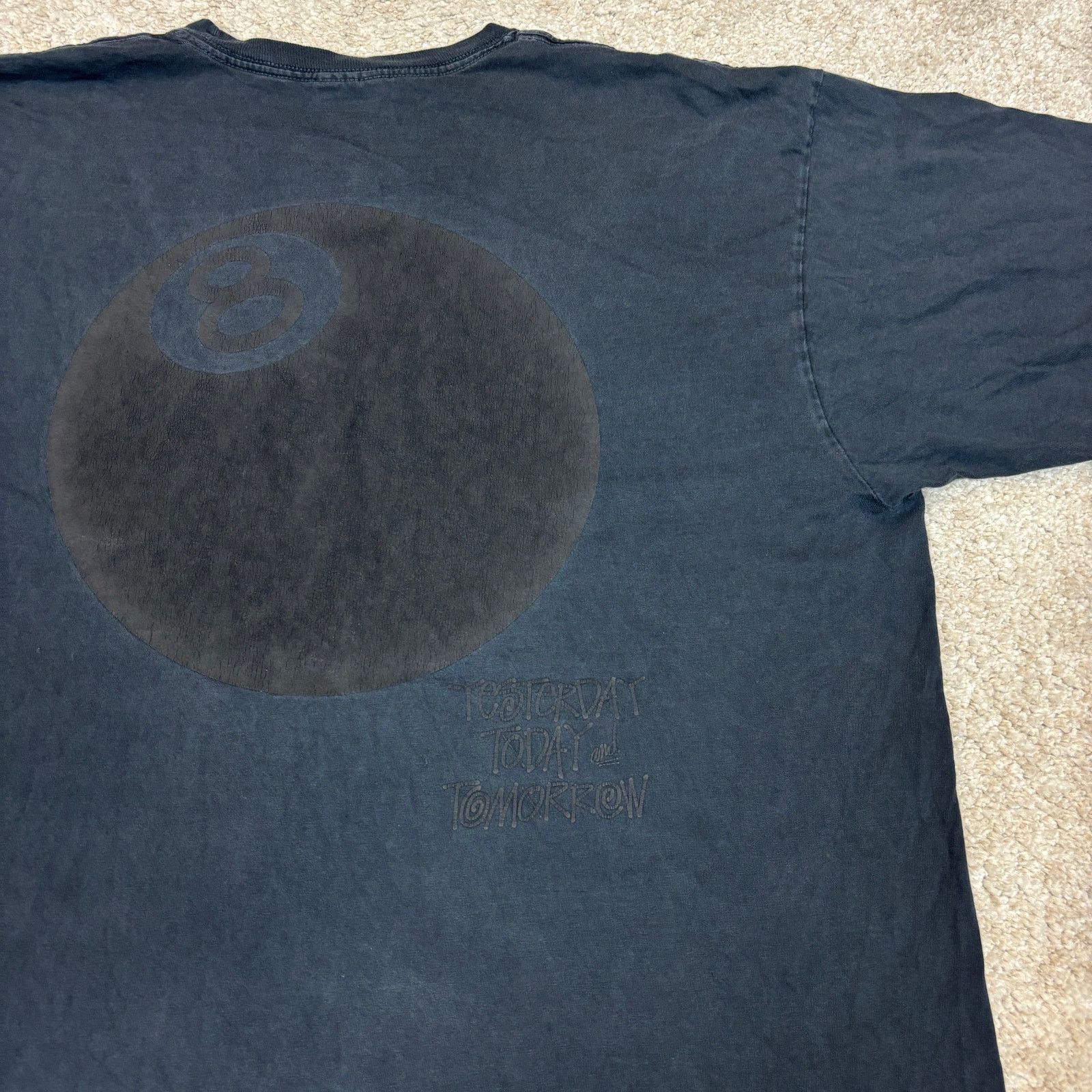Stussy Stussy 8 Ball x Dover Street Market T Shirt Men's XL Faded Size US XL / EU 56 / 4 - 7 Thumbnail