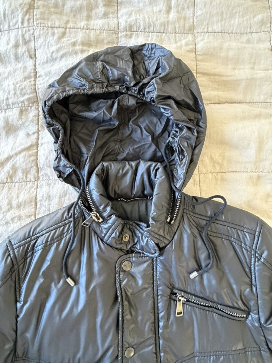 Dolce & Gabbana LN Dolce & Gabbana Puffer Zipper Moto Jacket w Zip-Away Hood Size US M / EU 48-50 / 2 - 10 Thumbnail