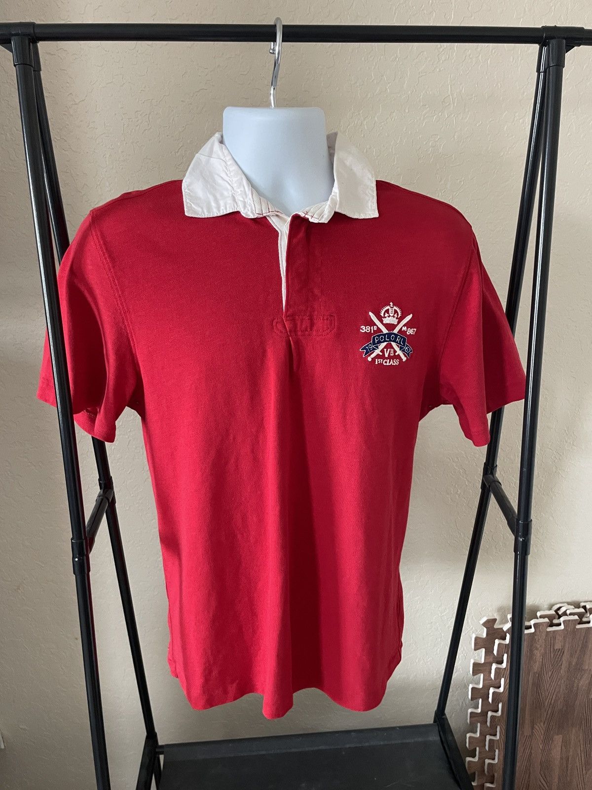 Polo Ralph Lauren 381B M867 1967 Polo RL #16 SS Rugby Polo Size US S / EU 44-46 / 1 - 1 Thumbnail