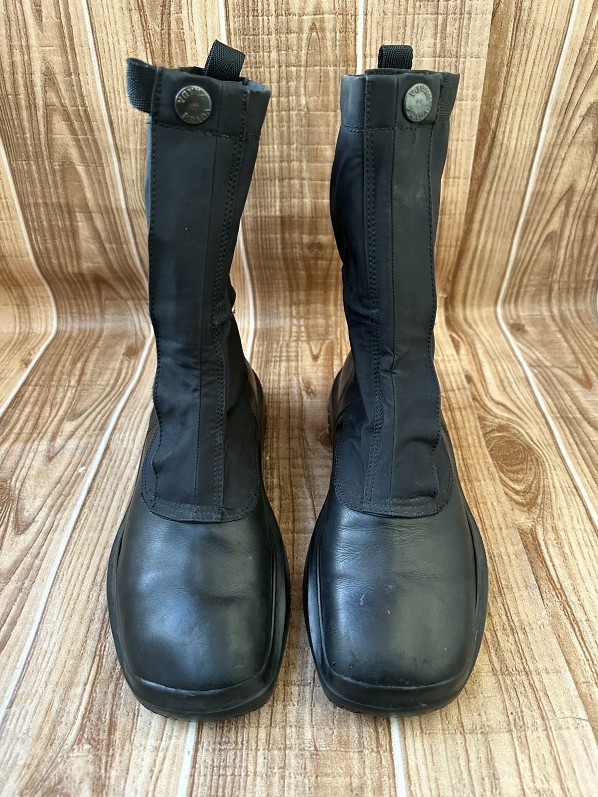 Prada Prada FW 1999 Boots - Black leather Boots Size US 7 / EU 40 - 2 Thumbnail