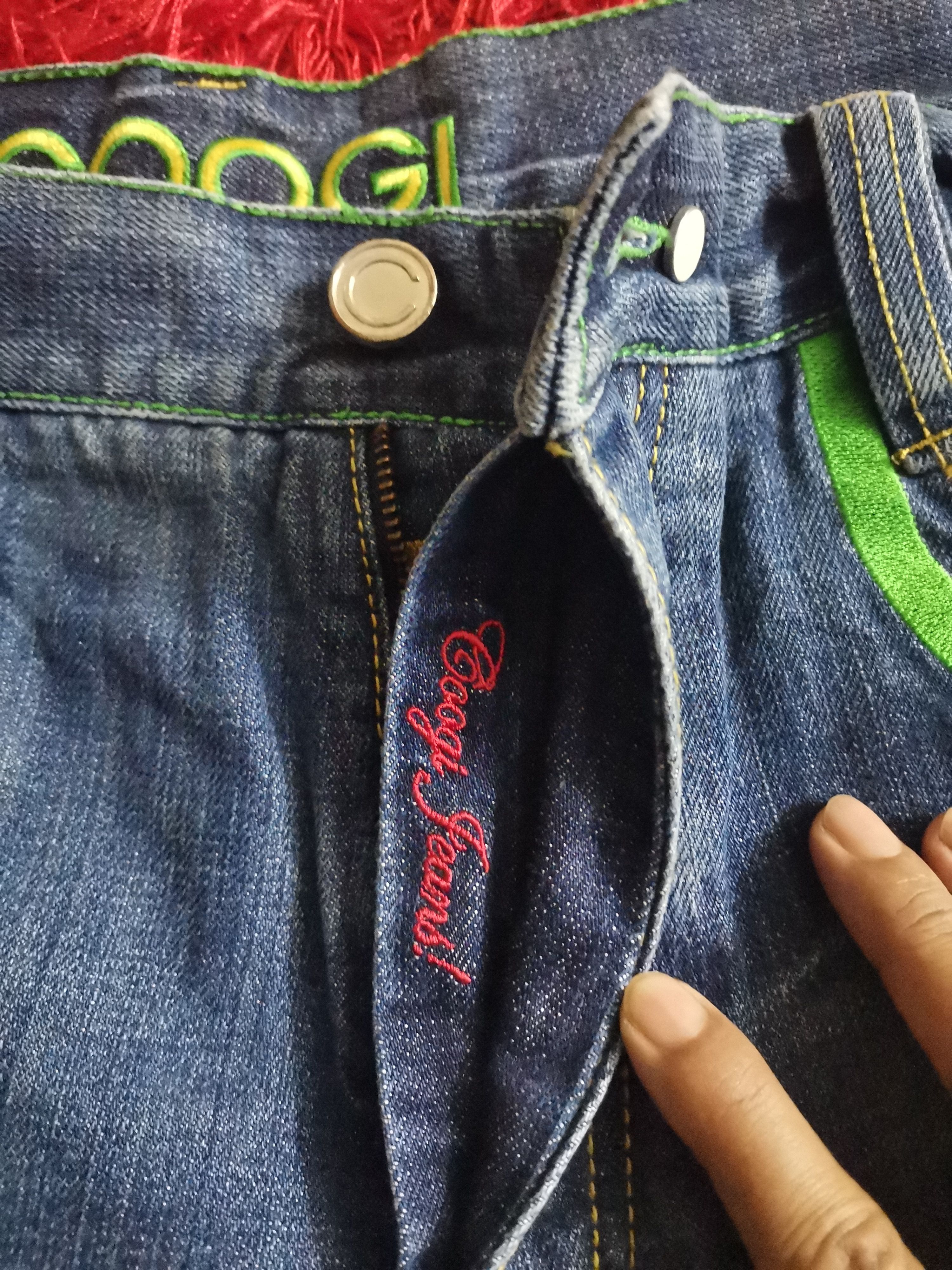 Coogi Coogi Y2k Coogi Jester Skater Cyber Grunge Baggy Jeans Size US 38 / EU 54 - 4 Thumbnail