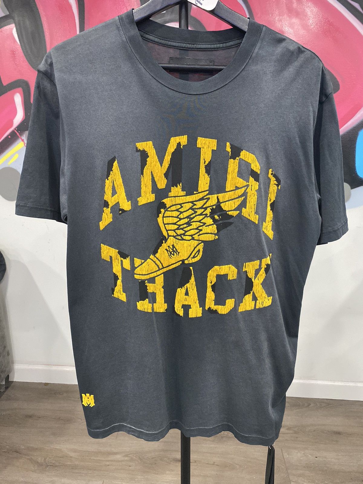Amiri Amiri Yellow Track Shirt Size US M / EU 48-50 / 2 - 1 Thumbnail