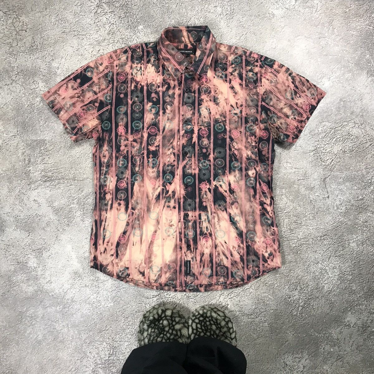 Vintage Vintage Y2K Sun Faded All Over Print Floral Button Up Shirt Size US L / EU 52-54 / 3 - 1 Thumbnail