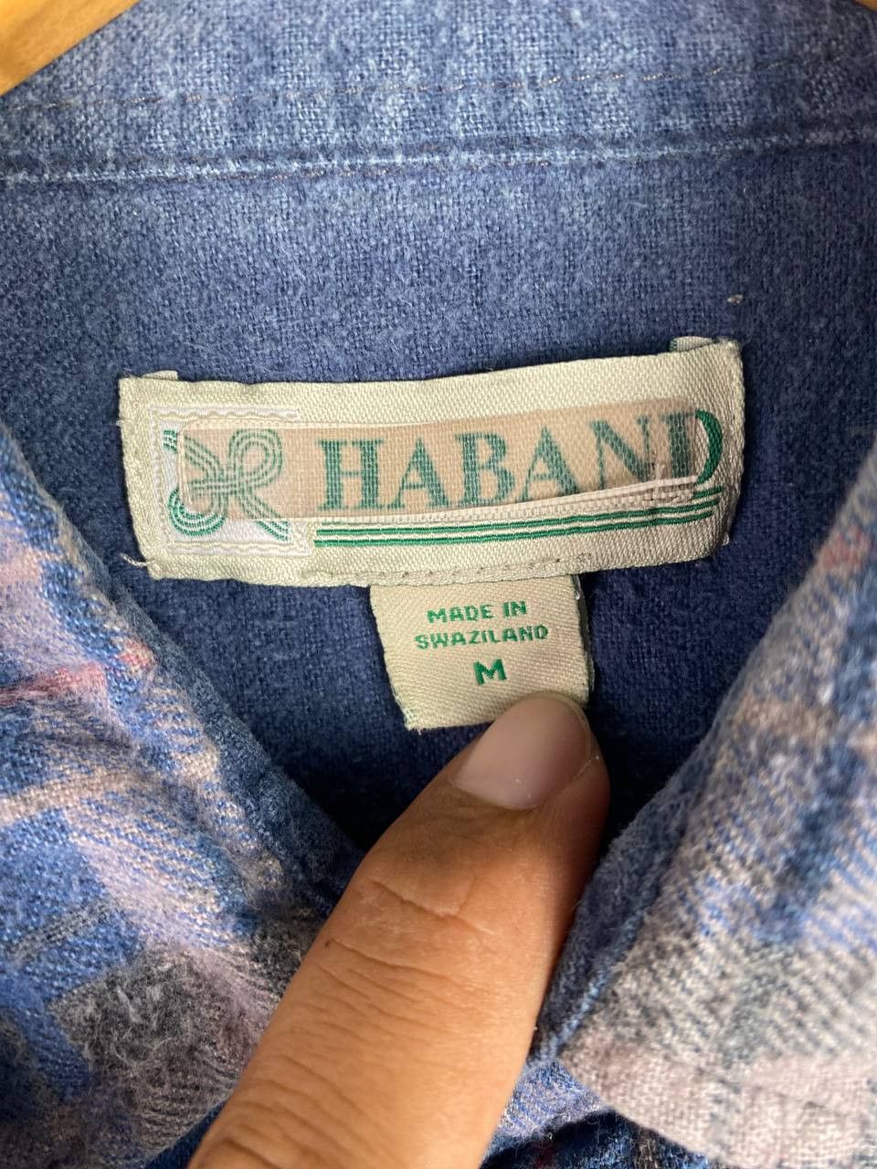Haband haband checkered flannel shirt made in swaziland Size US M / EU 48-50 / 2 - 5 Thumbnail