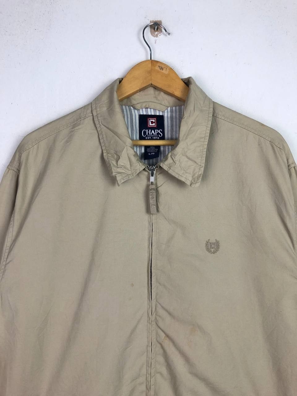 RRL Ralph Lauren × Ralph Lauren × Vintage Vintage Chaps Polo Ralph Lauren Full Zipper jacket Size US L / EU 52-54 / 3 - 3 Thumbnail