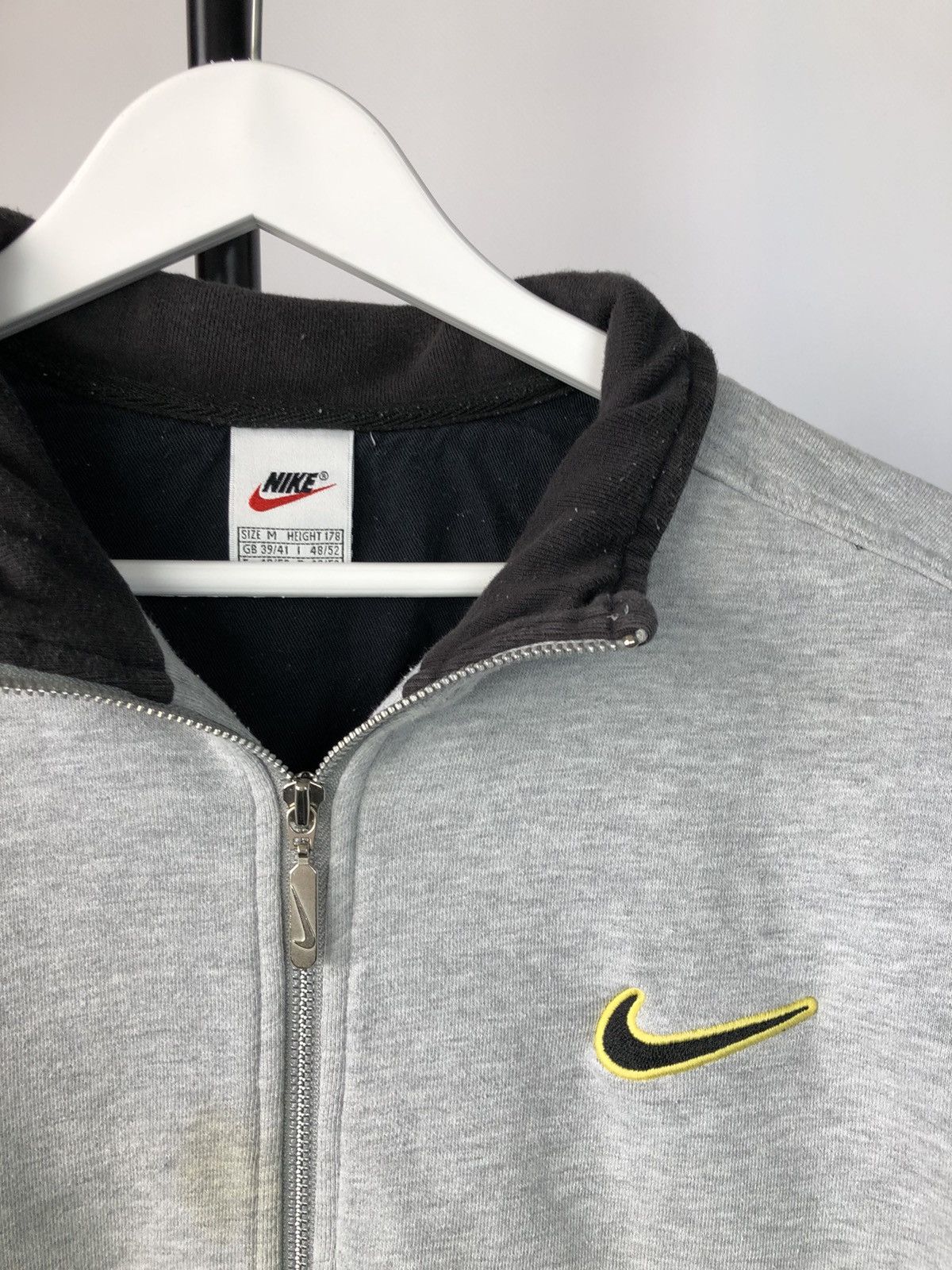 Nike × Vintage Nike vintage 00s Big logo swoosh Sweatshirt Size US M / EU 48-50 / 2 - 4 Thumbnail