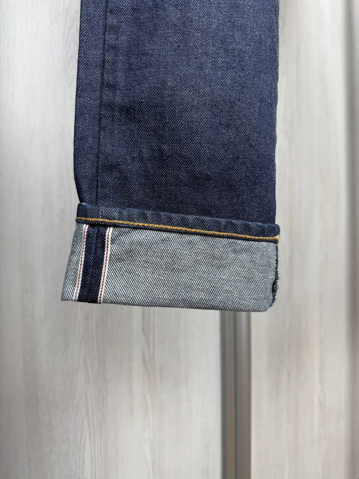 KURO KURO dempsey wide tapered ankle length indigo one wash jeans Size US 30 / EU 46 - 3 Thumbnail