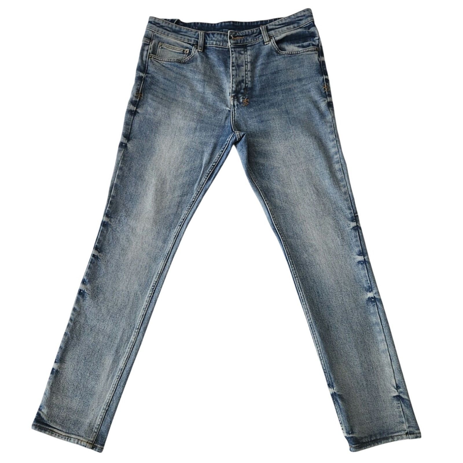 Ksubi Authentic Men Blue Jeans Designer Denim 100% Authentic