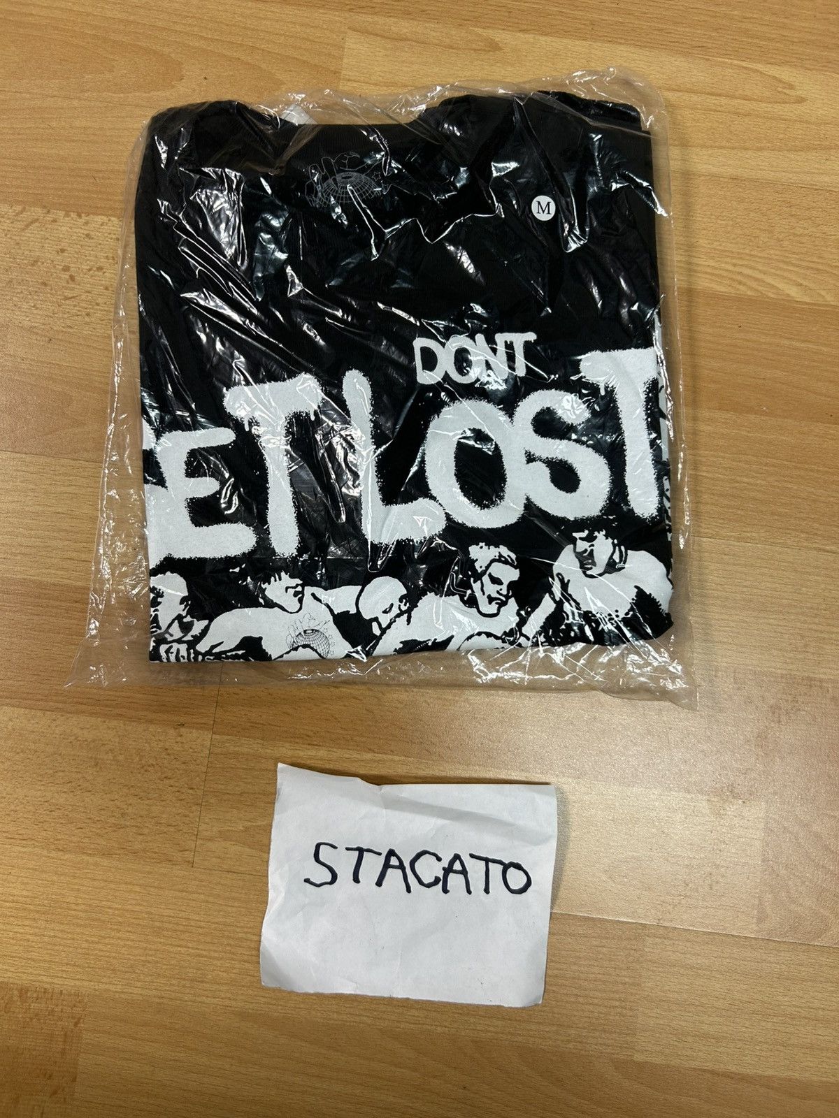 Rap Tees × Vintage $NOT Don’t Get Lost in the Mosh Pit Tee Black Medium Size US M / EU 48-50 / 2 - 2 Thumbnail