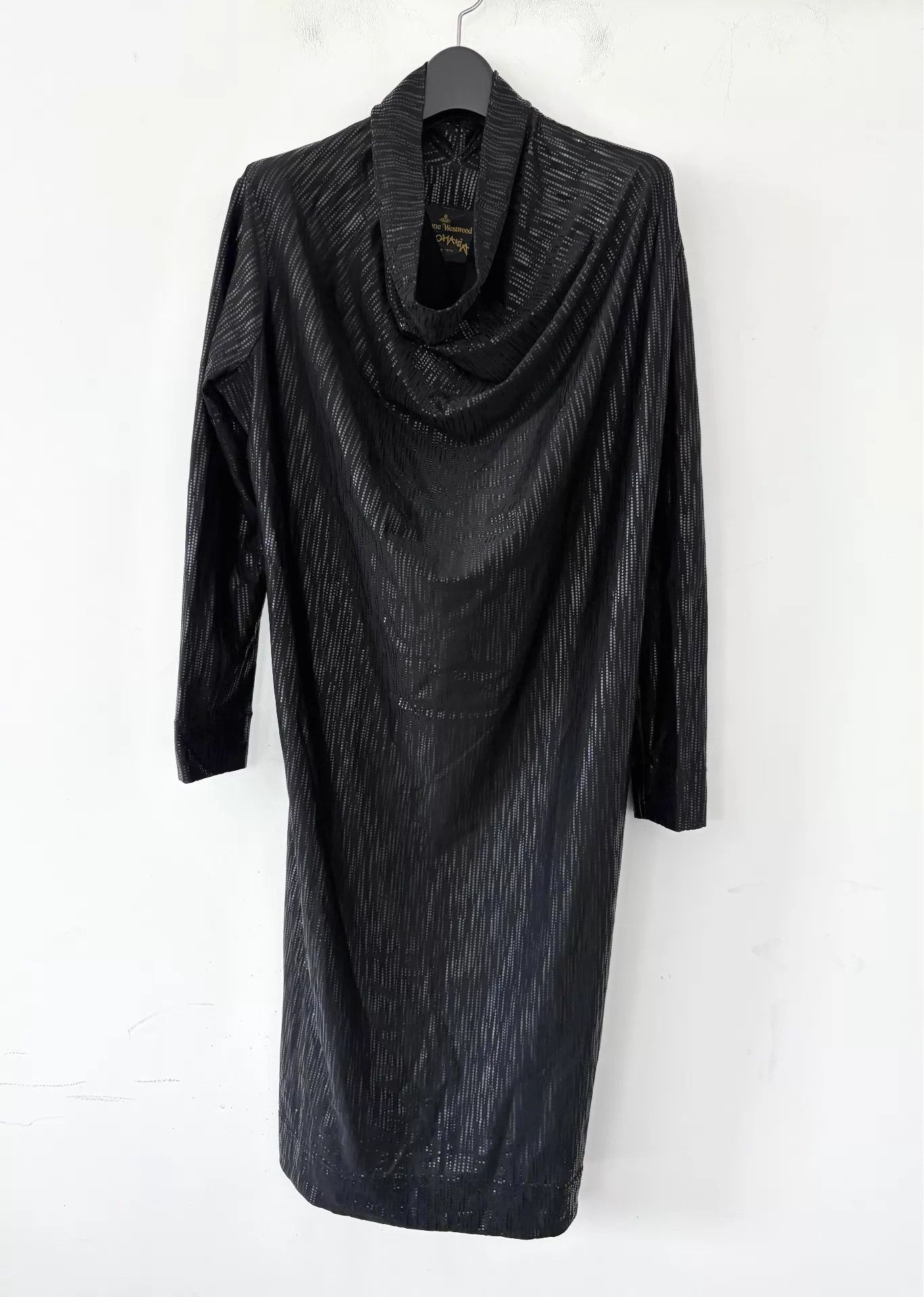 Vivienne Westwood Vivienne Westwood Anglomania Black LS Loose V-neck Dress S Size S / US 4 / IT 40 - 1 Thumbnail