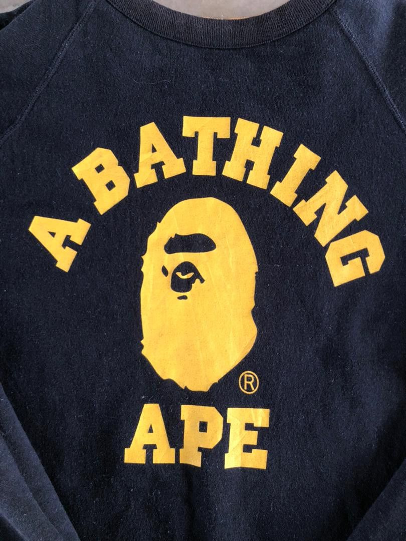 Bape Bape Reversible Crewneck Size US L / EU 52-54 / 3 - 8 Thumbnail