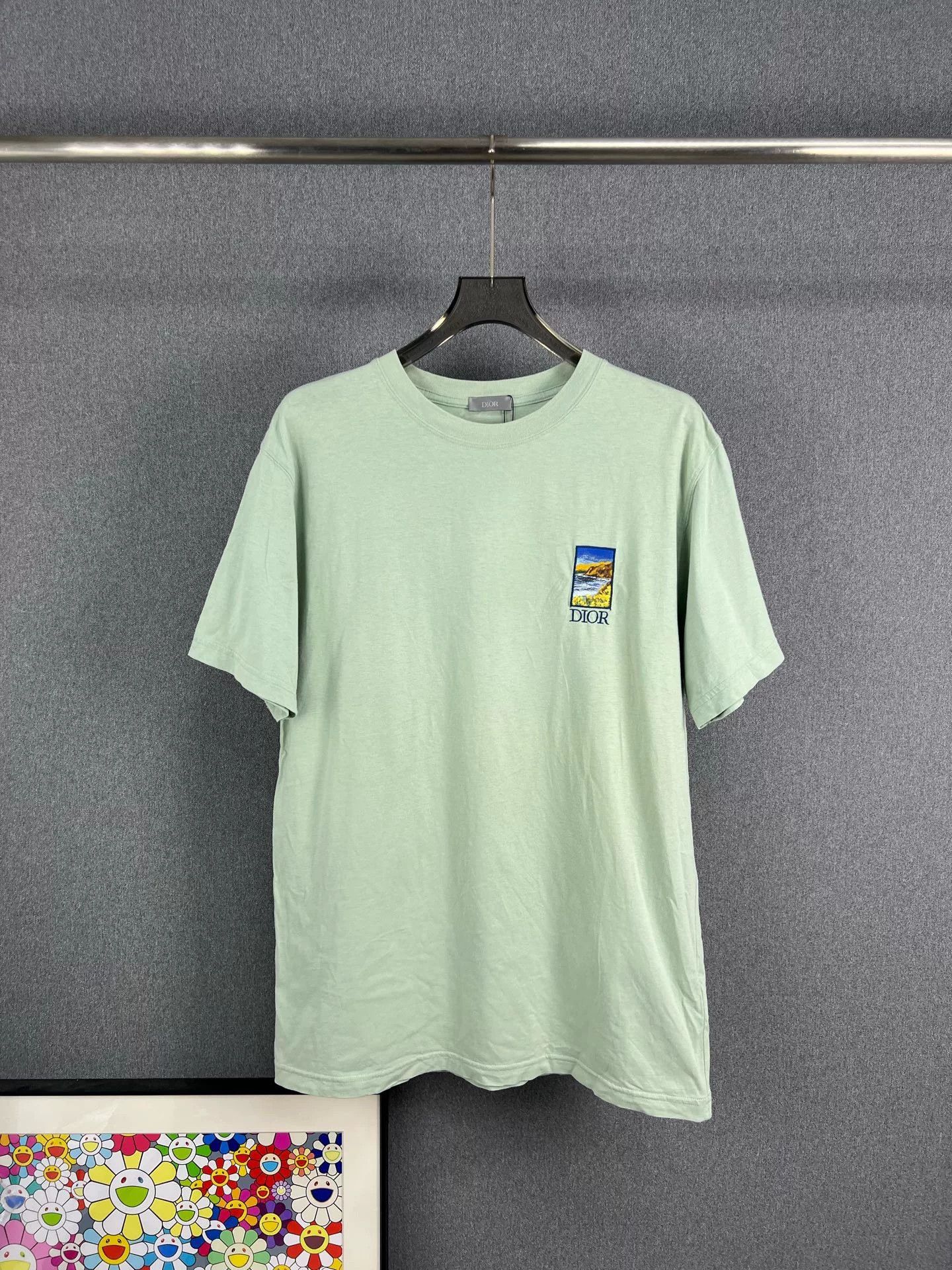 Dior dior landscape embroidery logo short sleeve Size US M / EU 48-50 / 2 - 1 Thumbnail