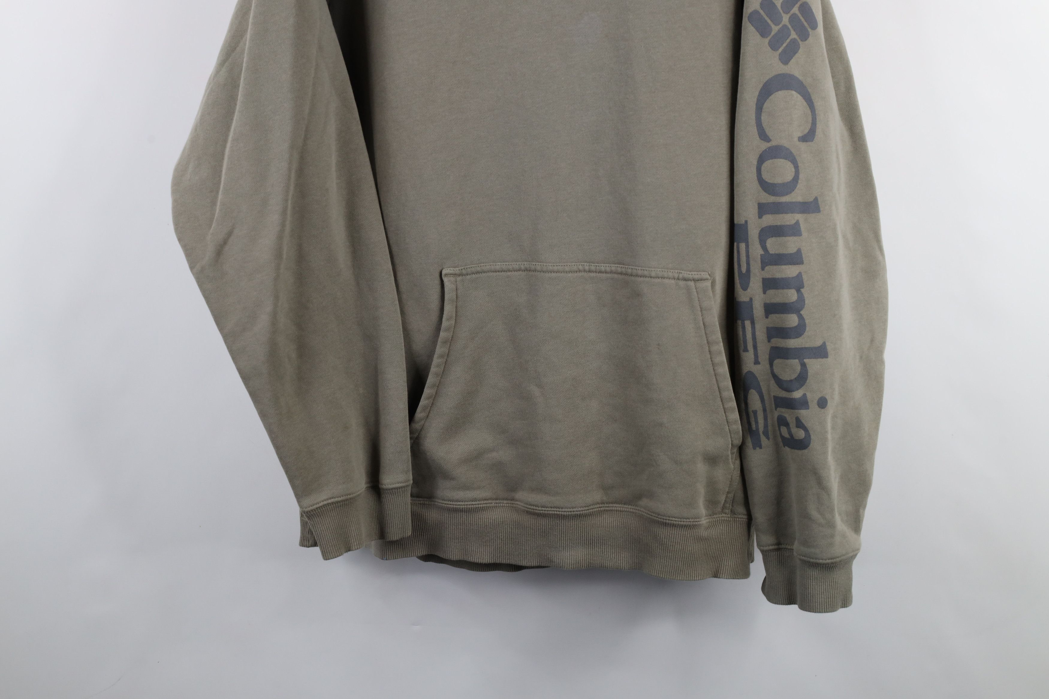 Columbia × Vintage Vintage Y2K Columbia PFG Spell Out Hoodie Sweatshirt Green Size US XL / EU 56 / 4 - 3 Thumbnail