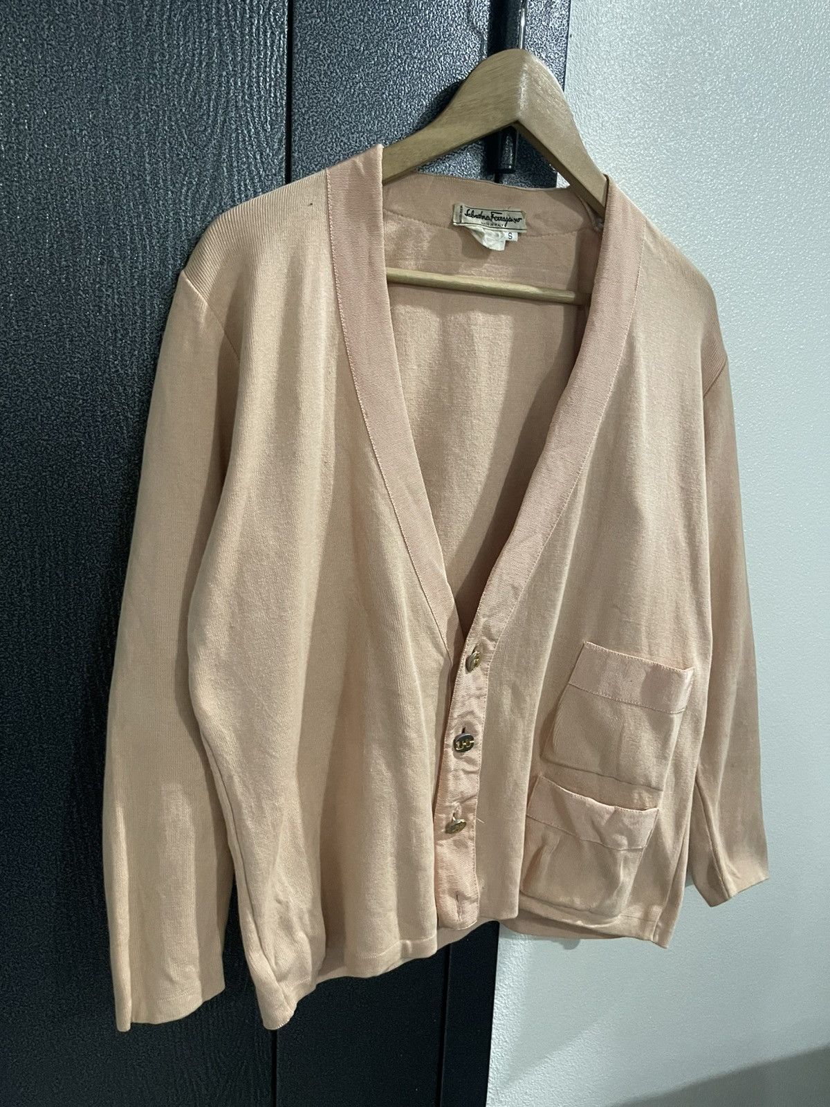Salvatore Ferragamo Vintage Salvatore Ferragamo Cardingan Jacket Size S / US 4 / IT 40 - 3 Thumbnail