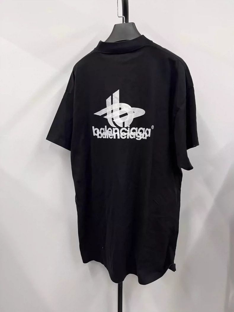 Balenciaga Balenciaga Phantom overlap 3 B logo logo made old short sl Size US S / EU 44-46 / 1 - 2 Thumbnail